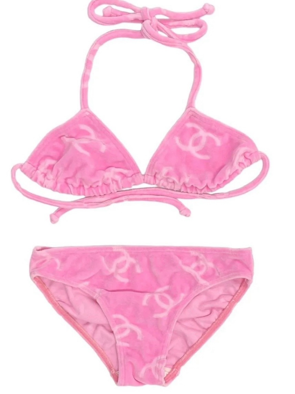 Pink Chanel Bikini 👙 with Wrap